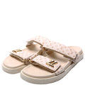 Sunset Flat Comfort Mule Size 41 Beige/Gold