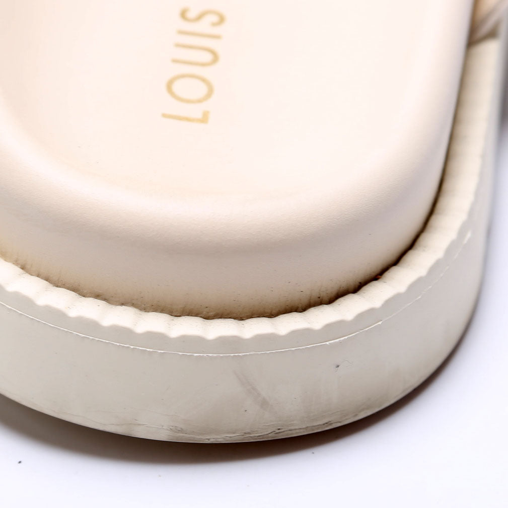 Sunset Flat Comfort Mule Size 41 Beige/Gold