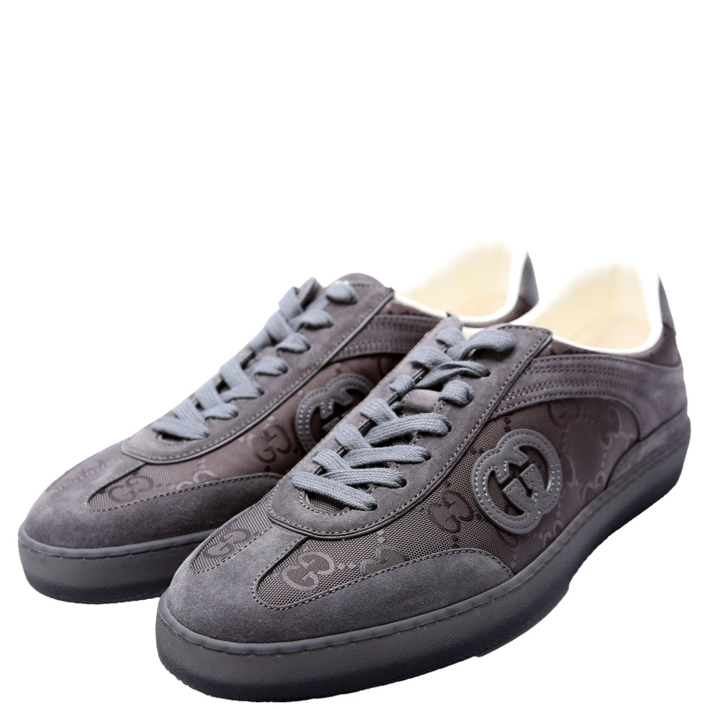 G75 Suede/Nylon Sneakers Men's Size 8.5 (Women's 41) Grey