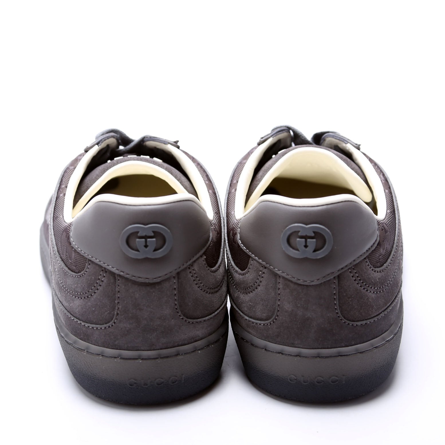 G75 Suede/Nylon Sneakers Men's Size 8.5 (Women's 41) Grey