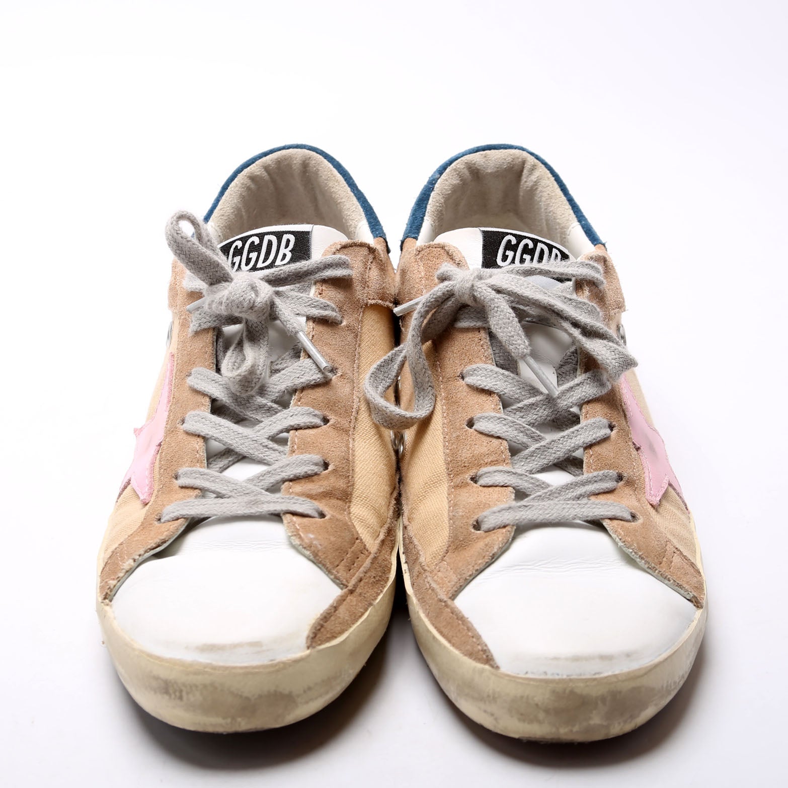 Superstar Sneakers Size 38 Tan/Multicolor