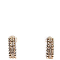 Caviar Spark Diamond Huggies Earrings Silver