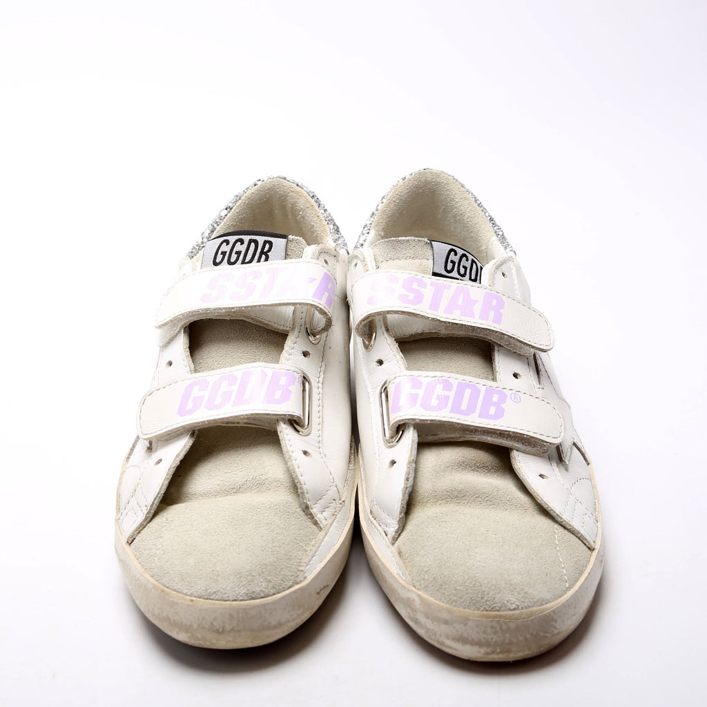 Old School Sneakers Size 37 White/Silver
