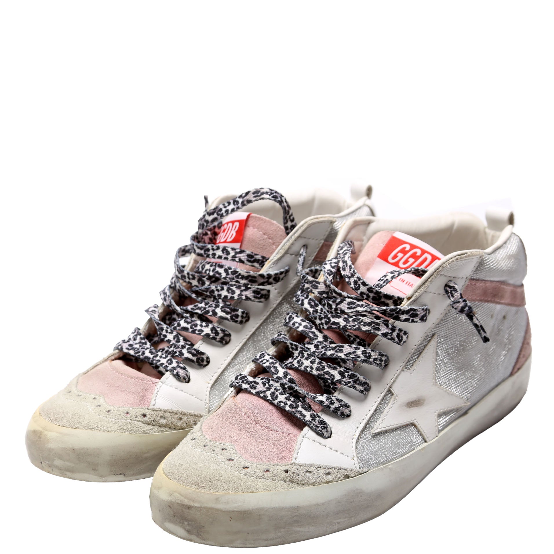 Midstar Sneakers Size 36 Silver/Pink