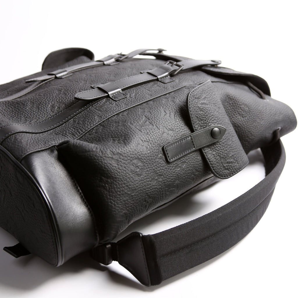 Christopher MM Backpack Taurillon Black