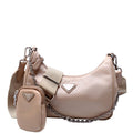 Prada 1BH204 Nylon Re-Edition 2005 Shoulder Bag Tan