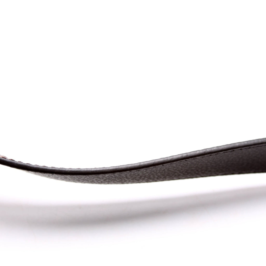 LV Initiales 30MM Taurillon Reversible Belt Size 80/32 Black/Brown