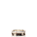 1837 Band Wide Ring Size 6.5 Silver