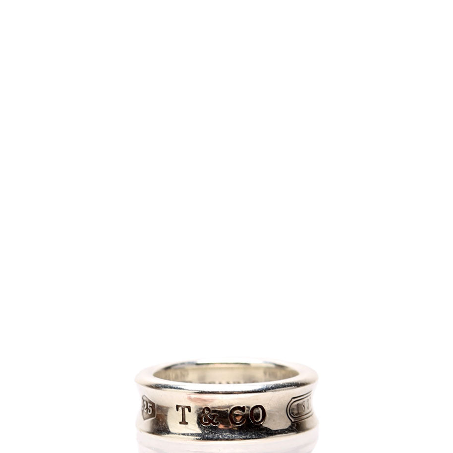 1837 Band Wide Ring Size 6.5 Silver