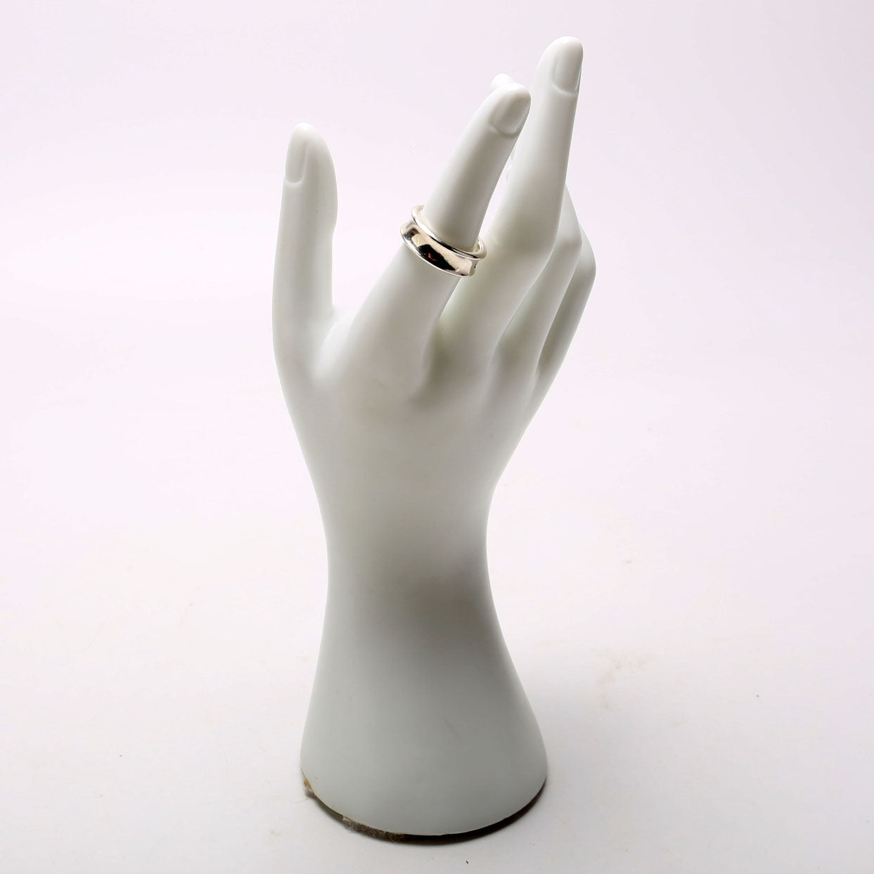 1837 Band Wide Ring Size 6.5 Silver