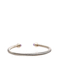 Classic Cable 5MM Bracelet 925/Pave/Amethyst