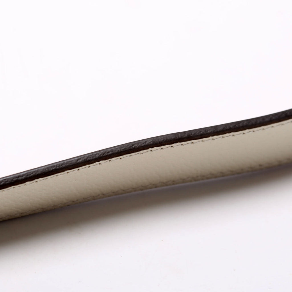 495128 Framed GG Belt Size 115/46 White