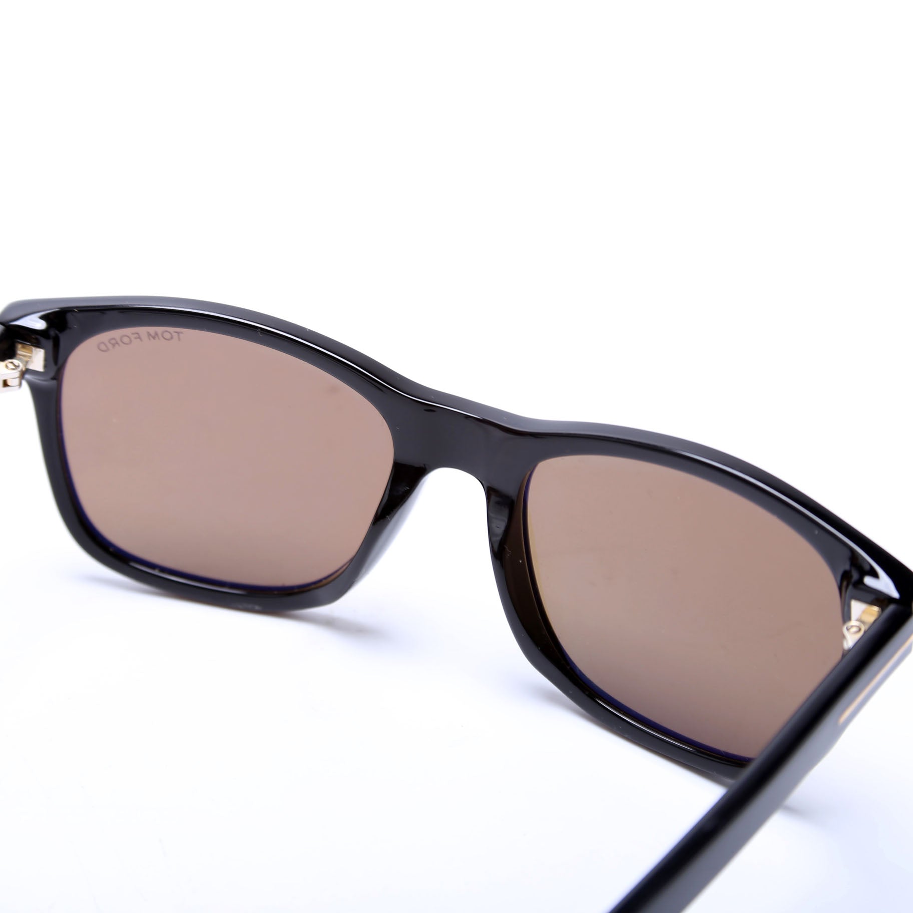 TF595 Square Sunglasses Black