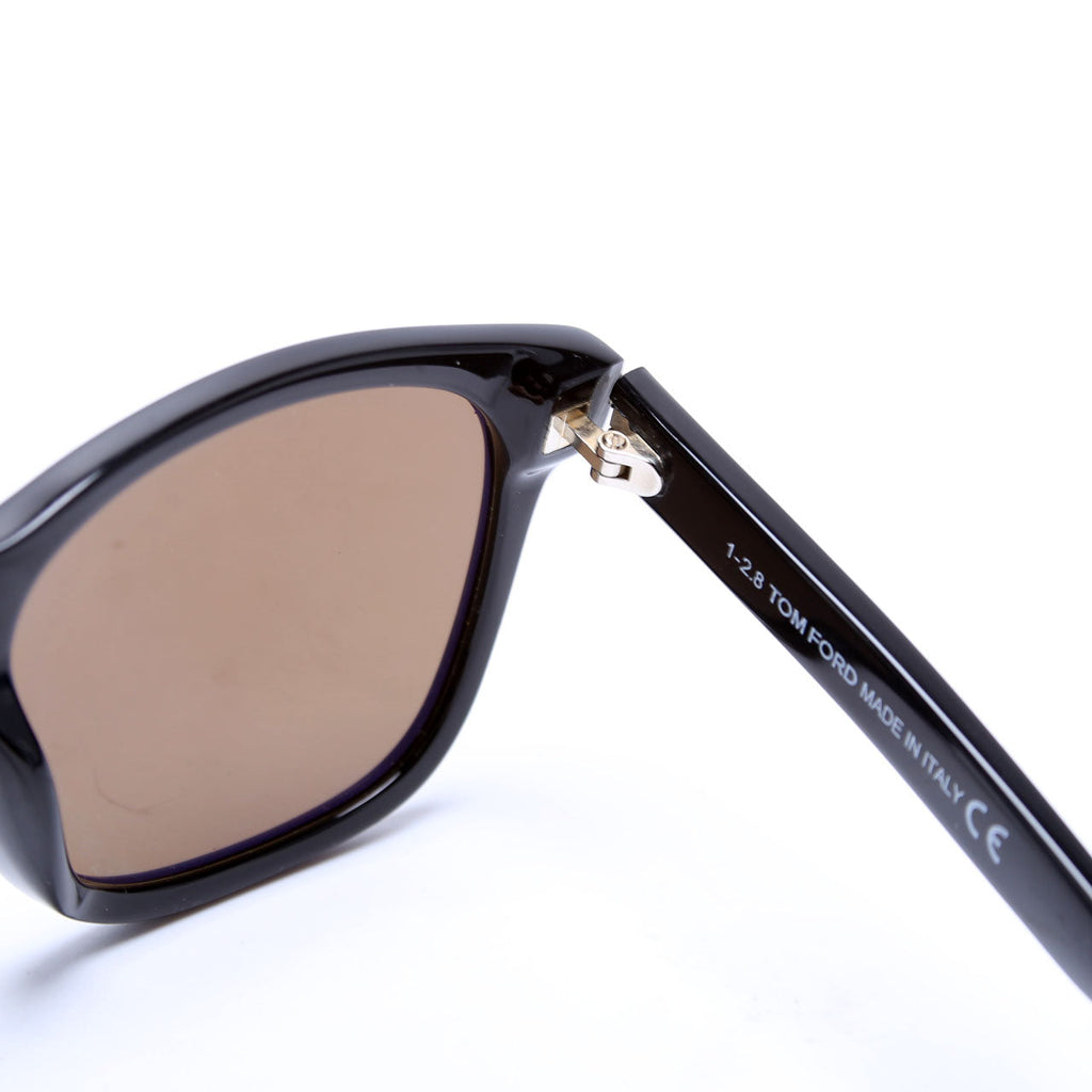 TF595 Square Sunglasses Black