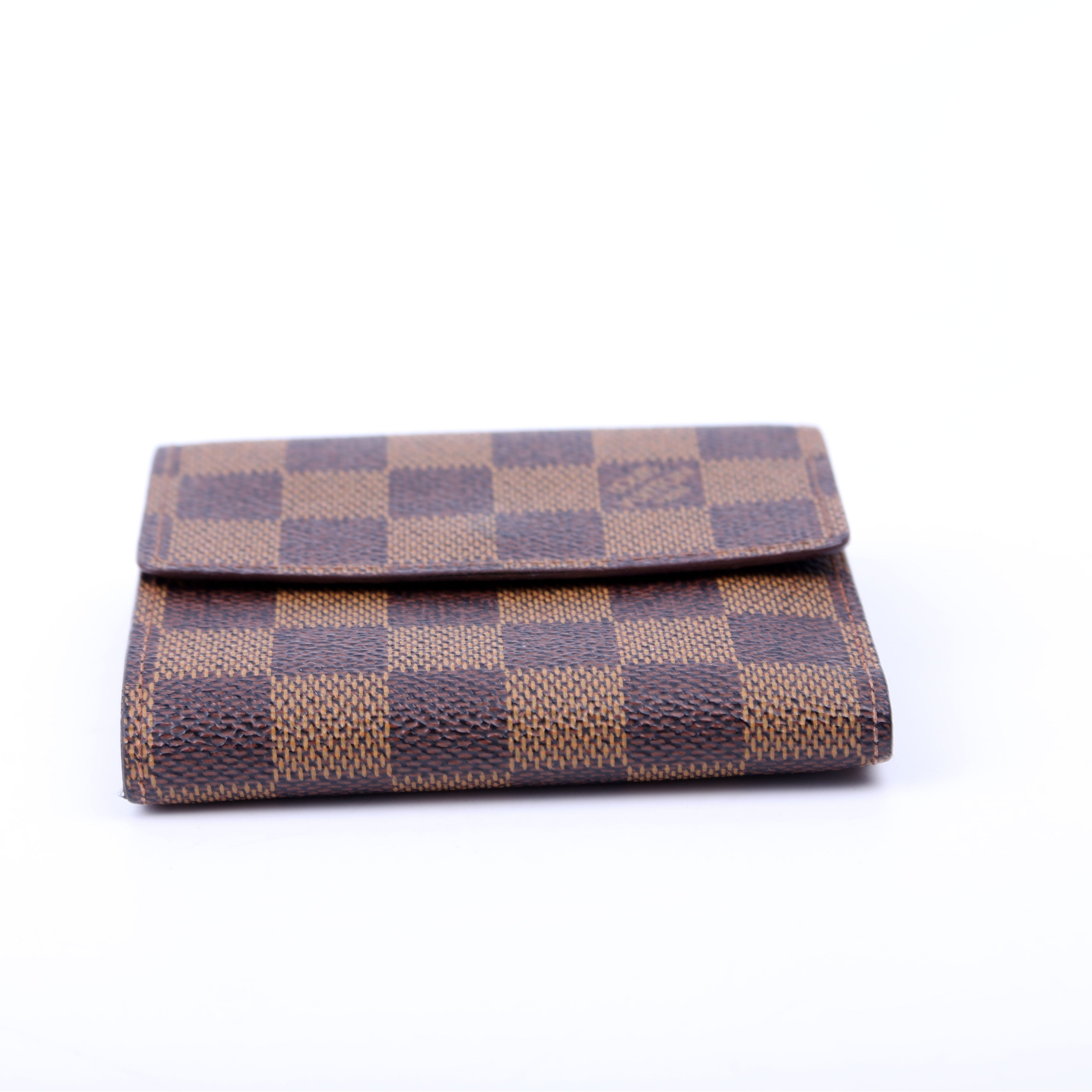 Elise Wallet Damier Ebene
