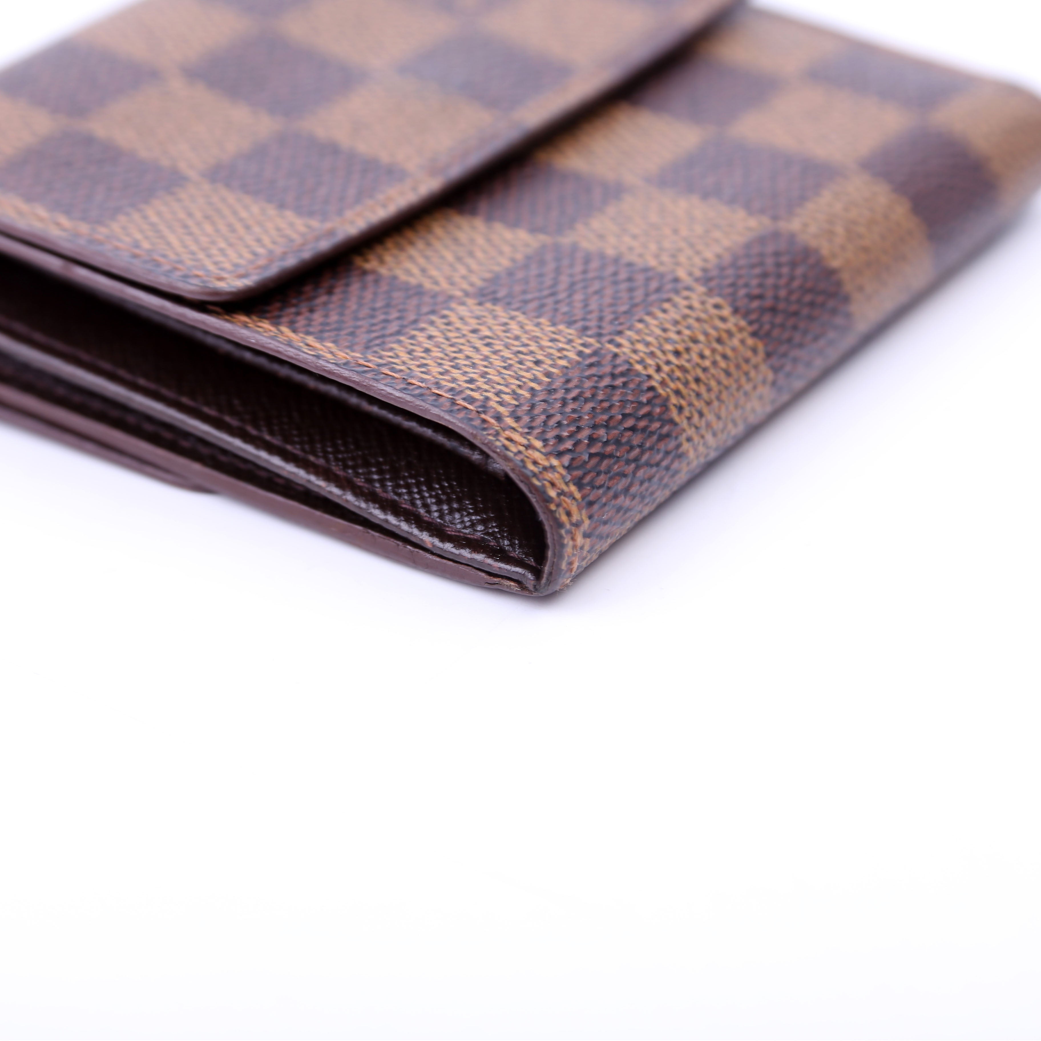 Elise Wallet Damier Ebene