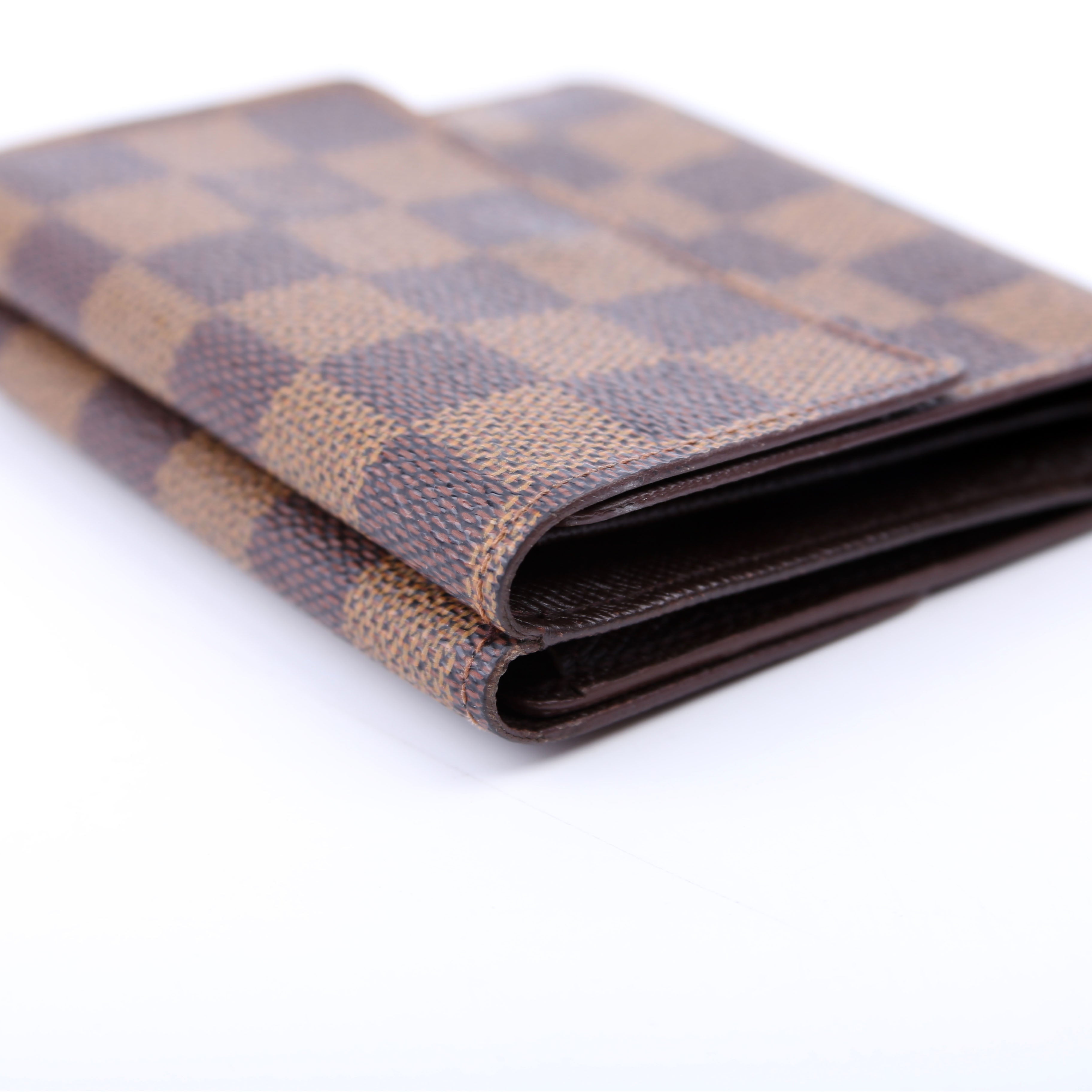 Elise Wallet Damier Ebene