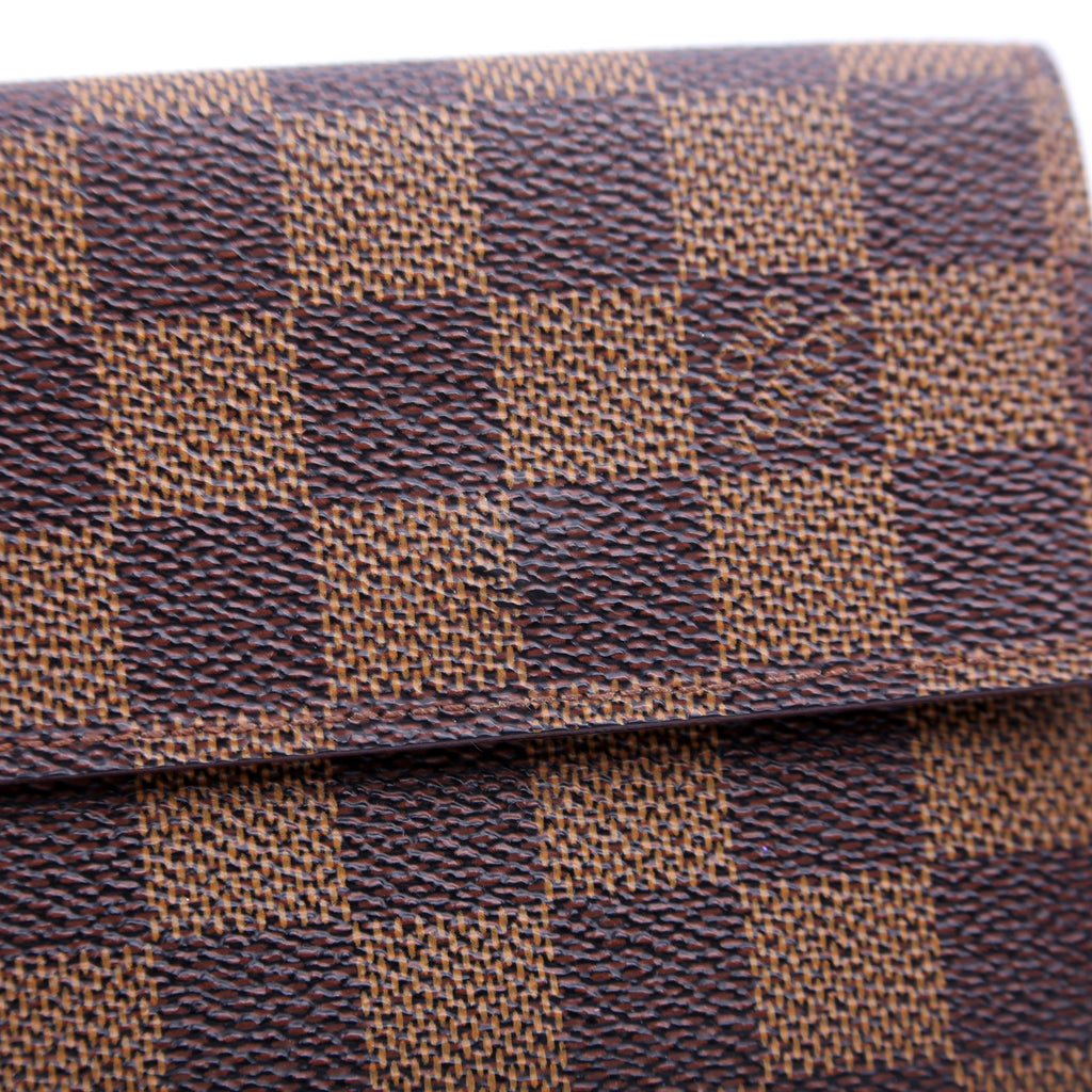 Elise Wallet Damier Ebene