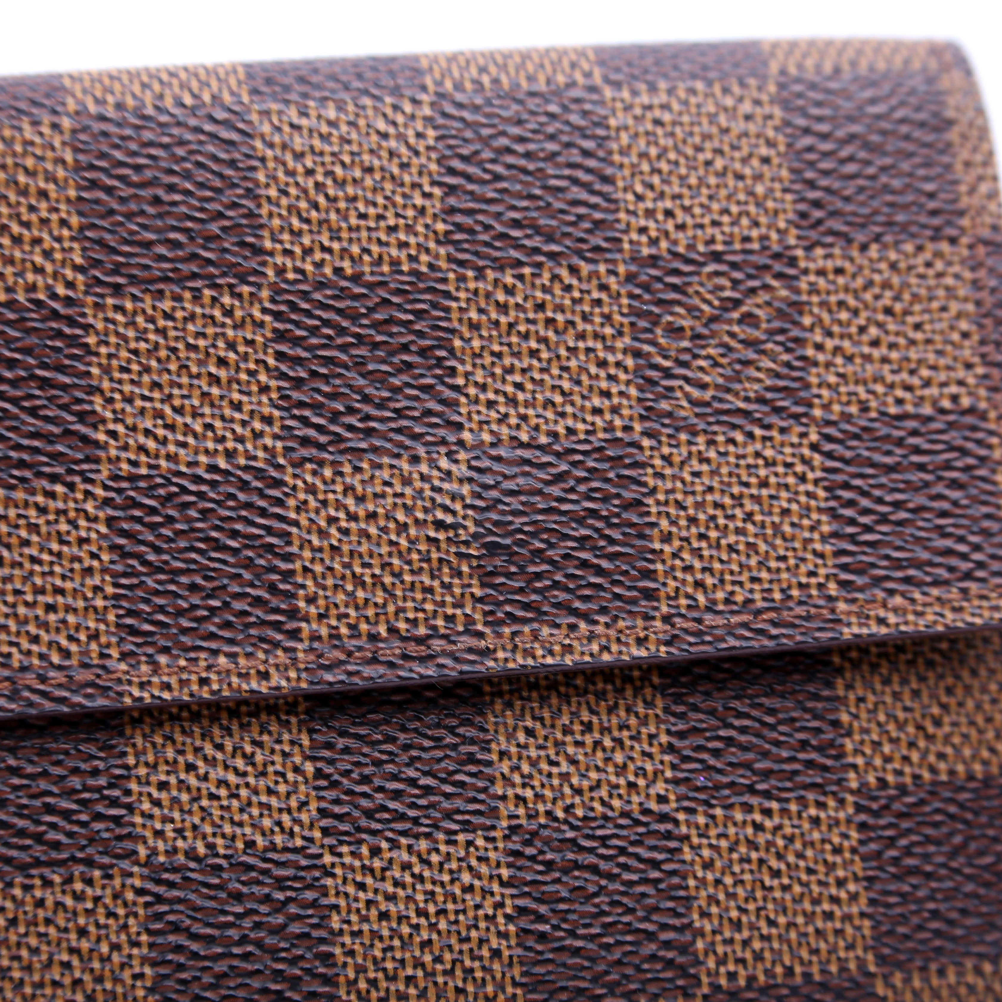 Elise Wallet Damier Ebene