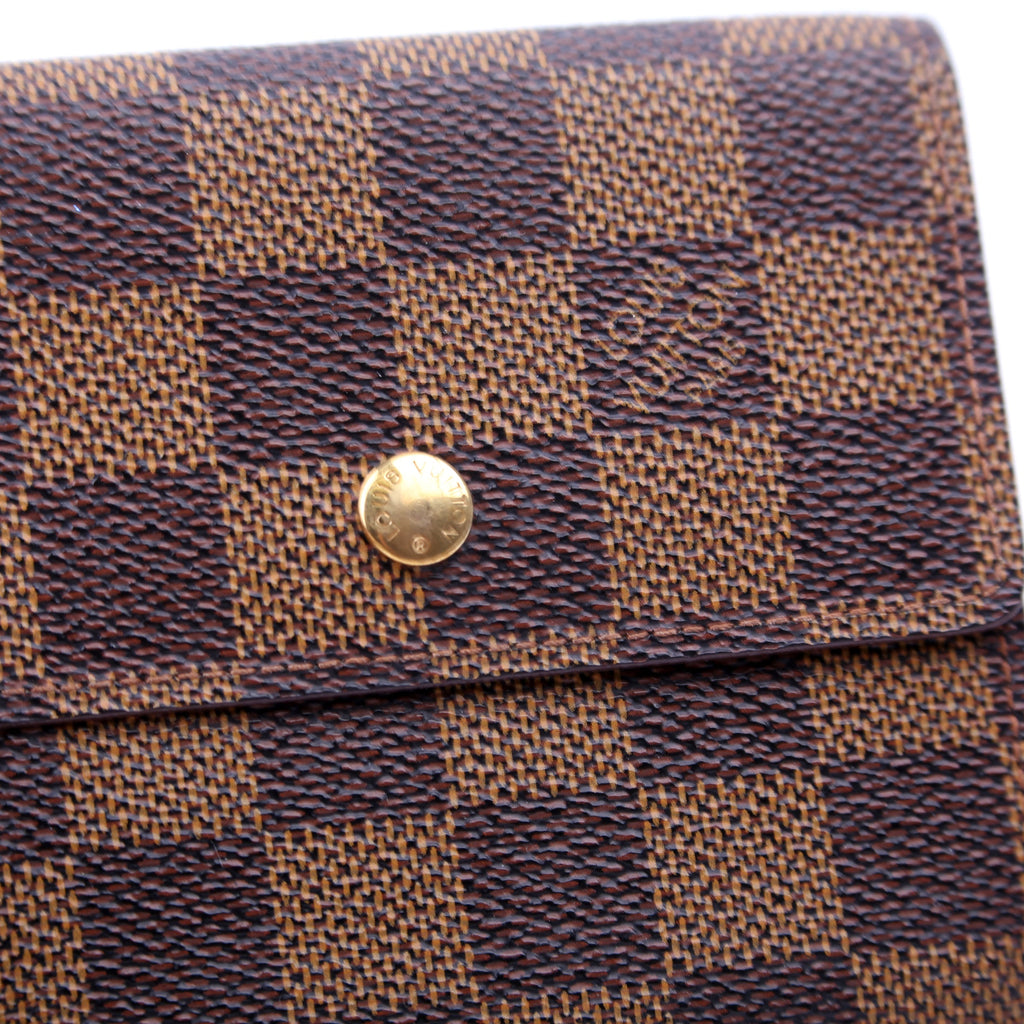 Elise Wallet Damier Ebene