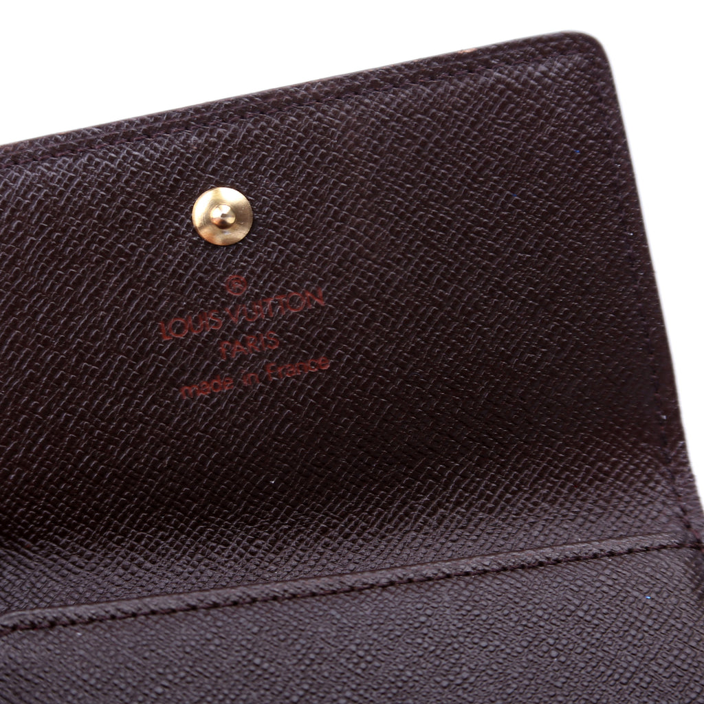Elise Wallet Damier Ebene