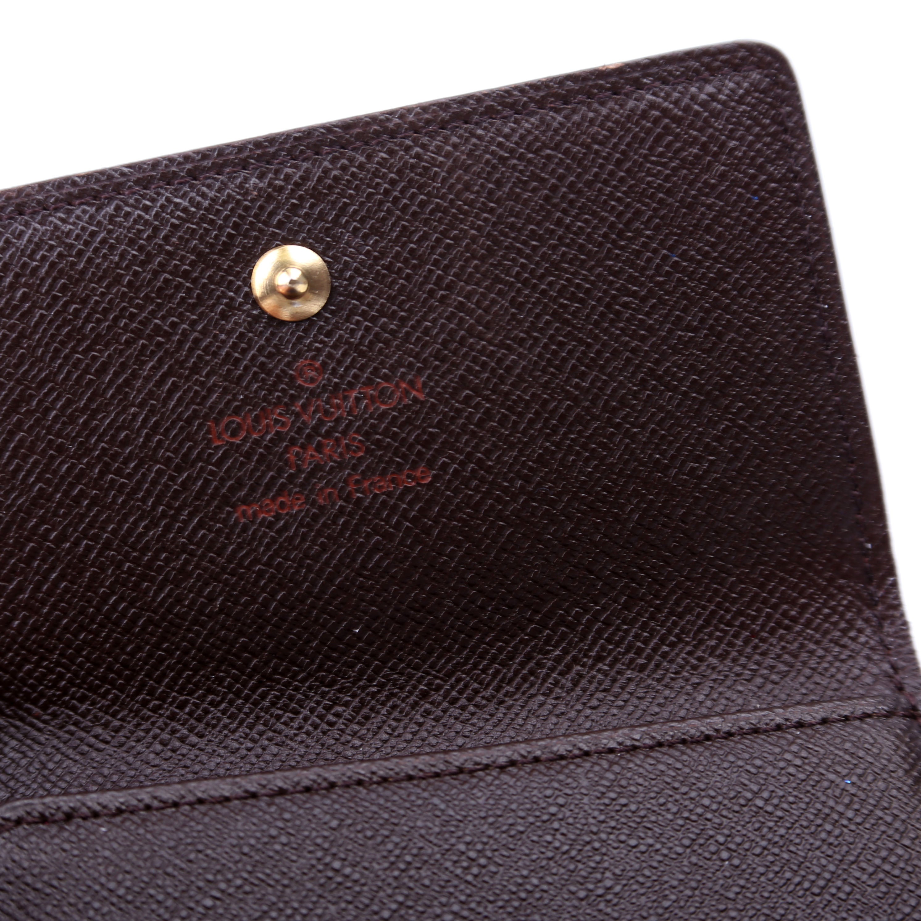 Elise Wallet Damier Ebene