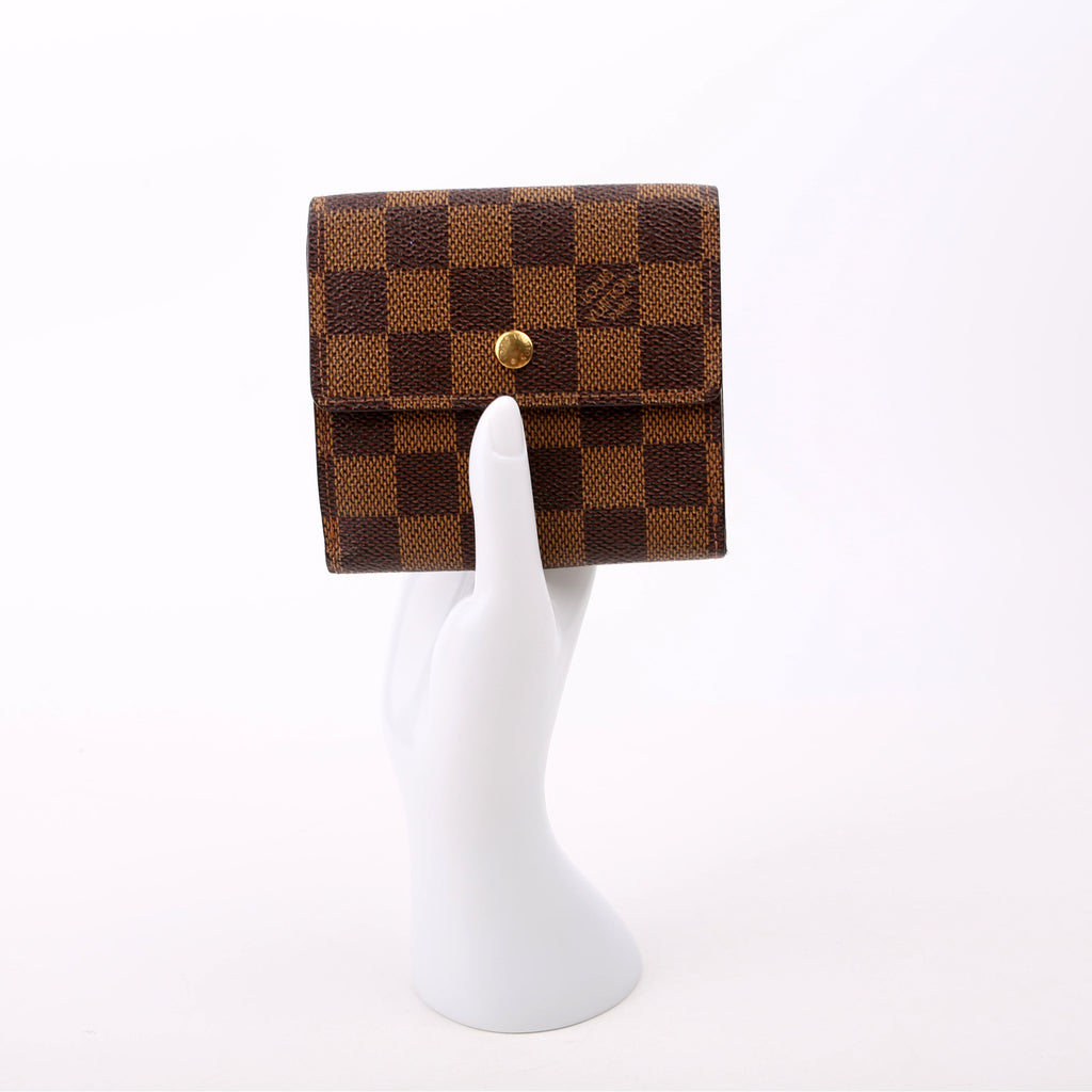 Elise Wallet Damier Ebene
