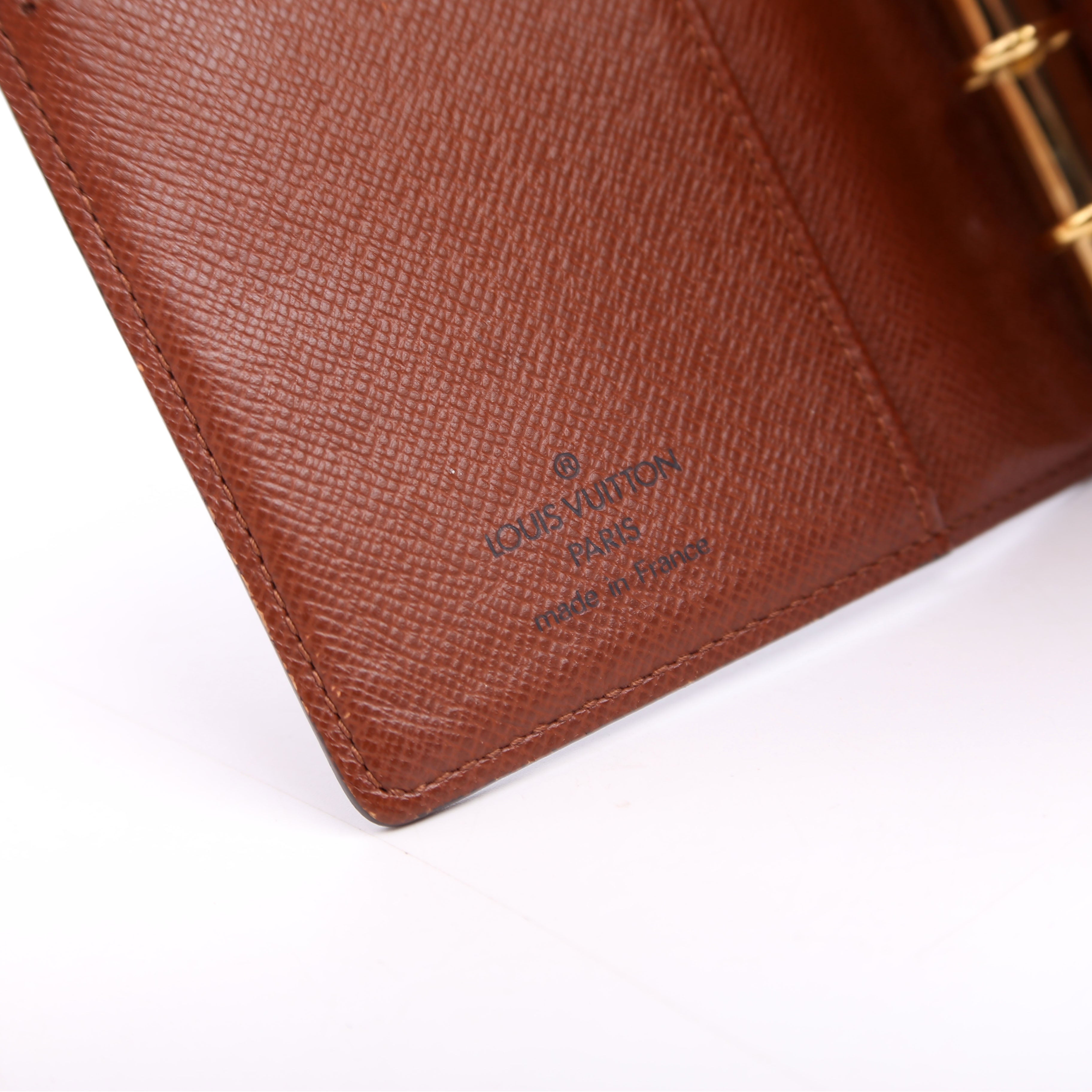 Agenda Small Ring Monogram