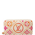 Zippy Wallet By The Pool Orange