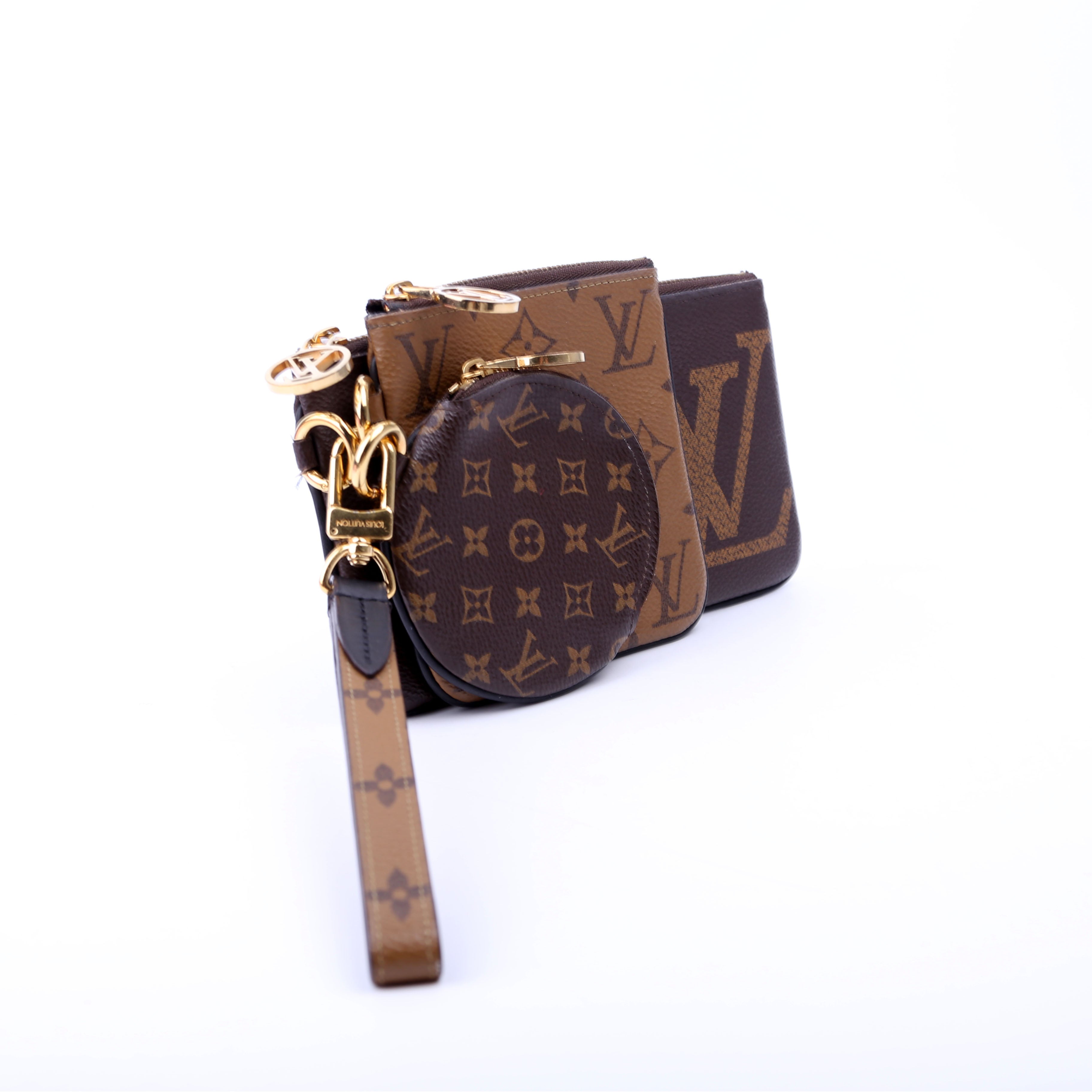 Trio Pochette Reverse Monogram