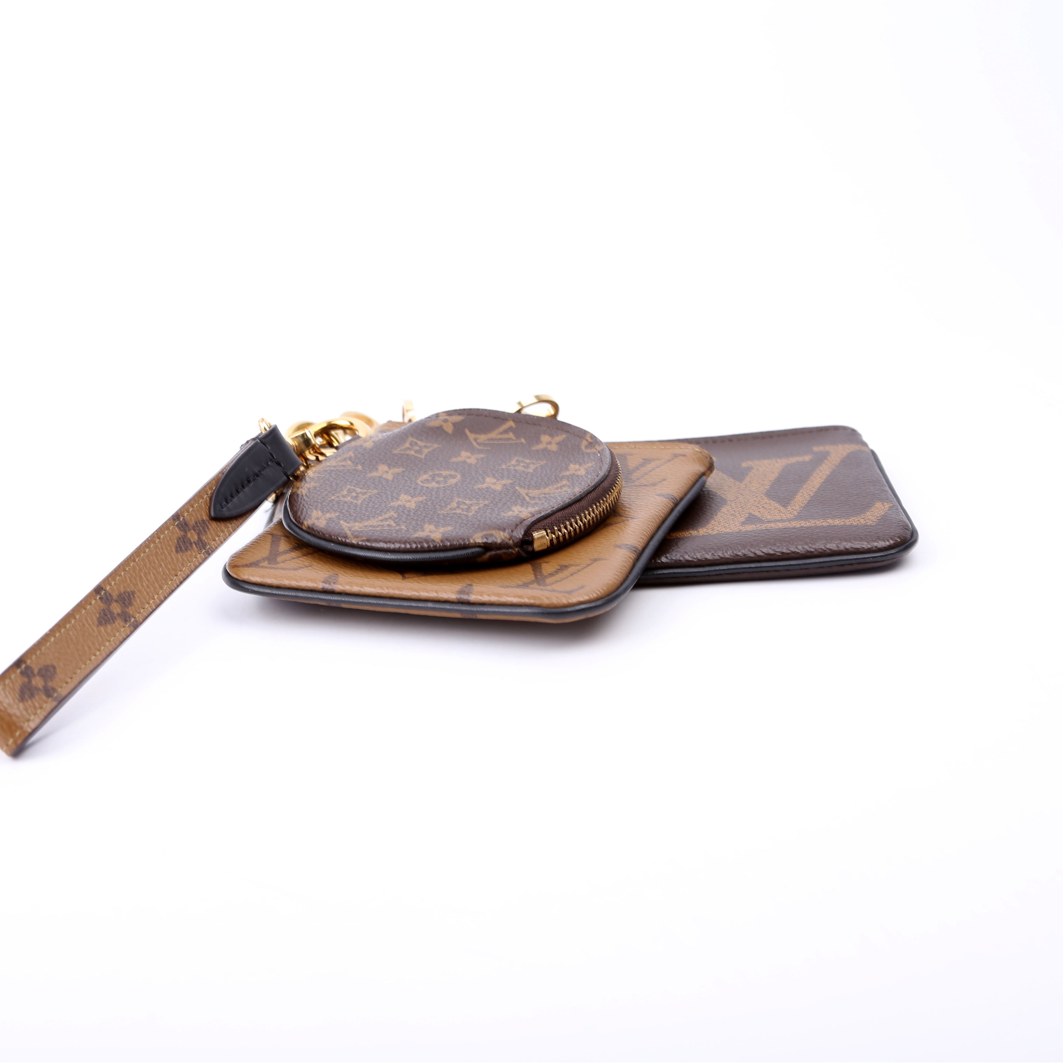 Trio Pochette Reverse Monogram