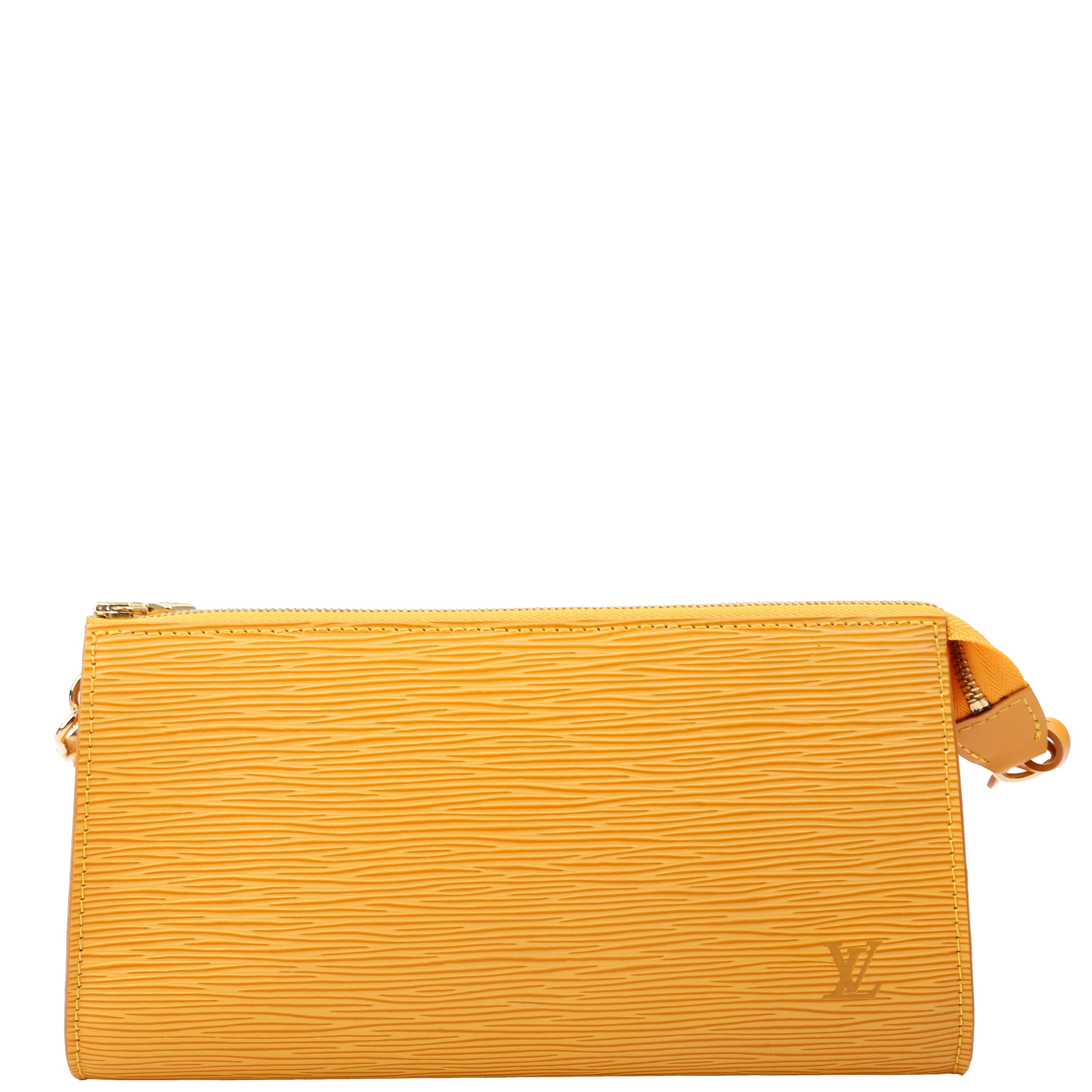 Pochette Accessories Epi Yellow