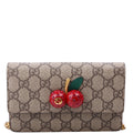 Gucci 481291 GG Supreme Cherries Mini Bag Red