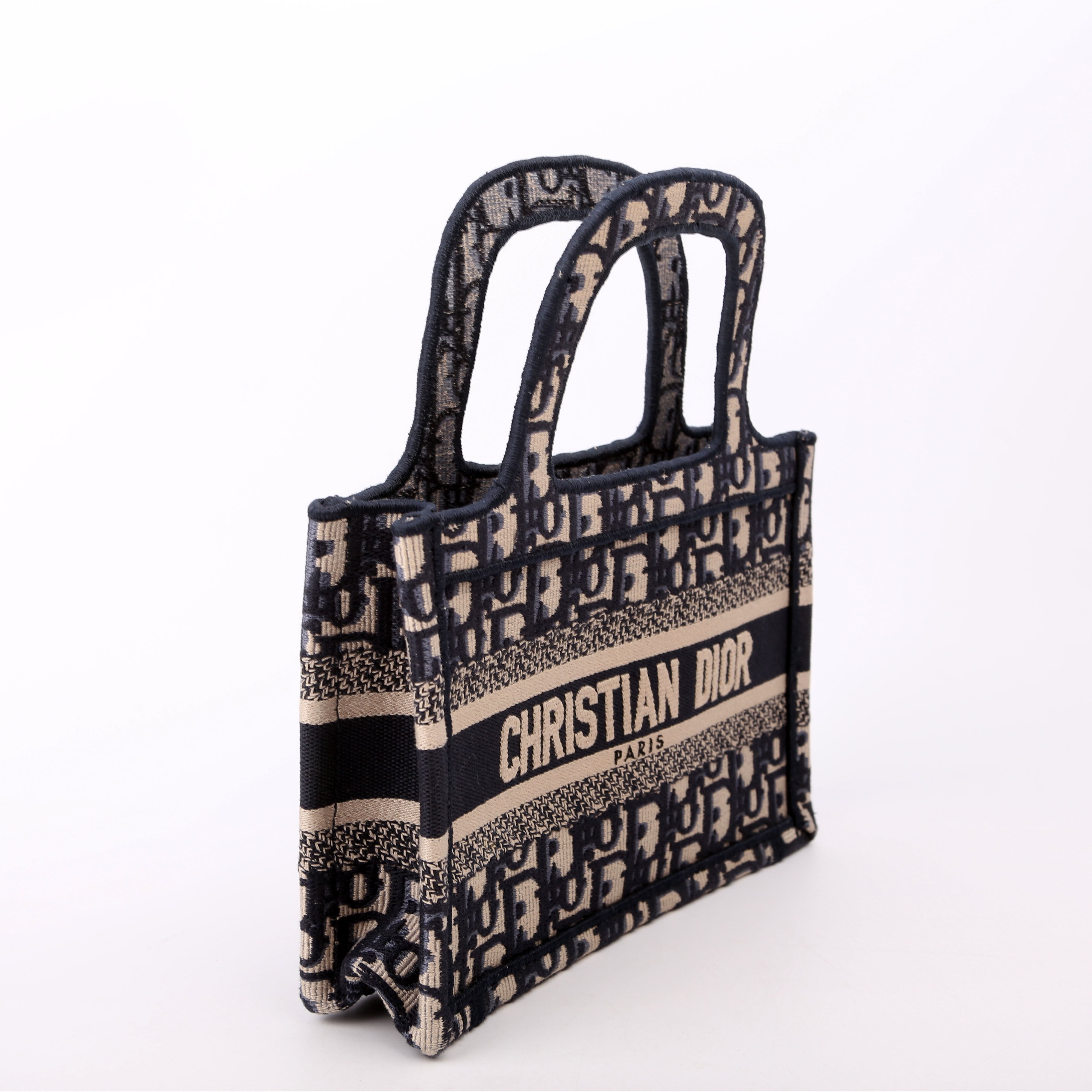 Dior Book Tote Mini Navy