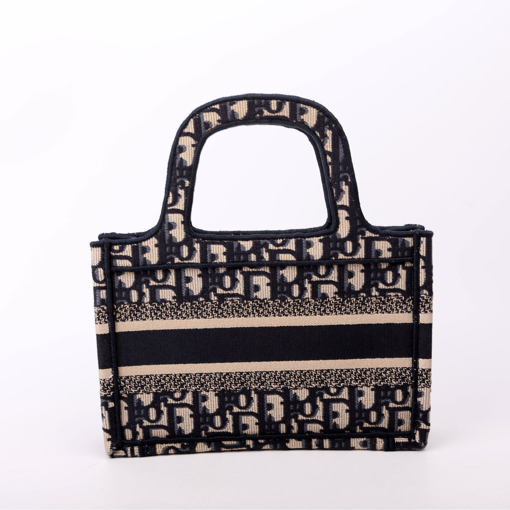 Dior Book Tote Mini Navy