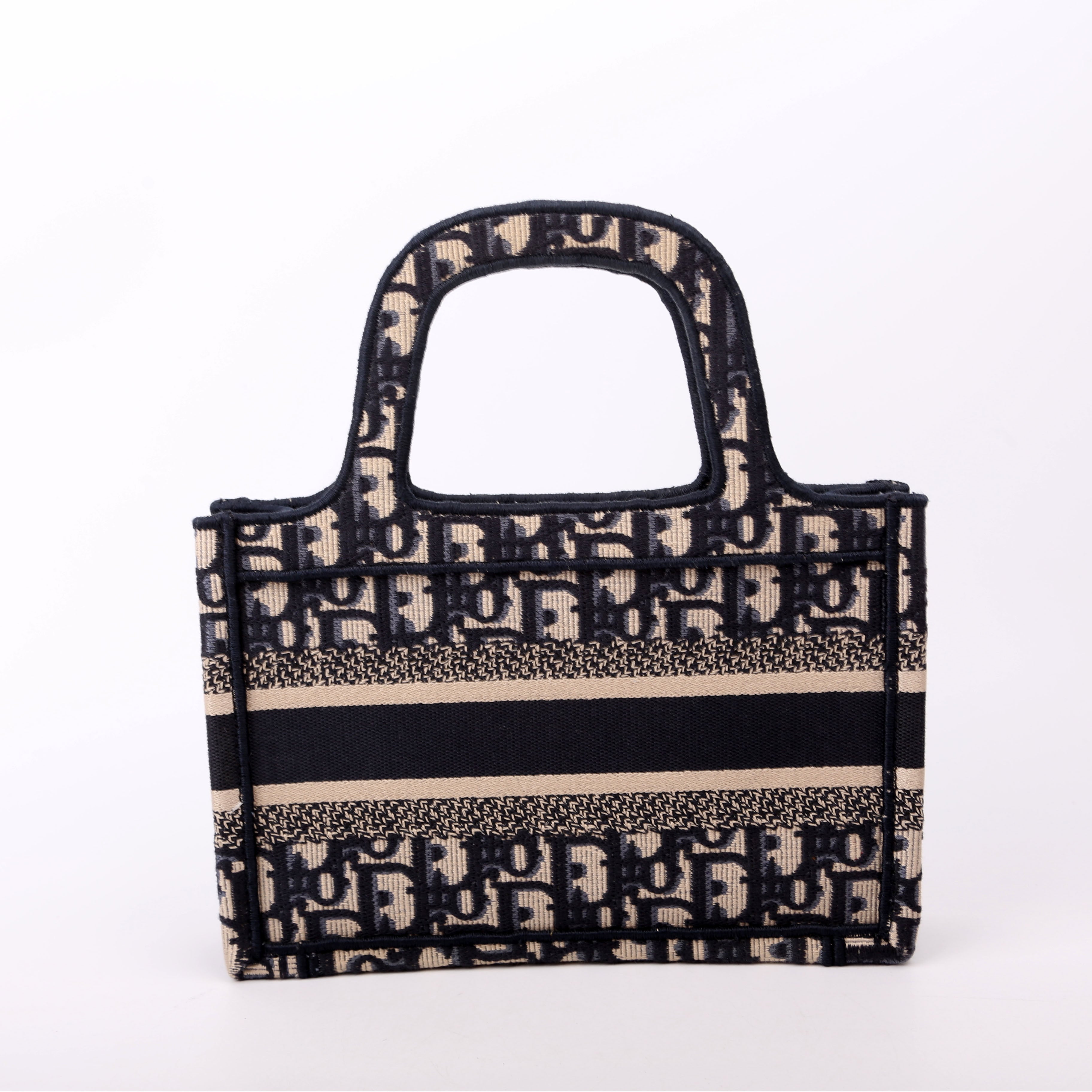Dior Book Tote Mini Navy