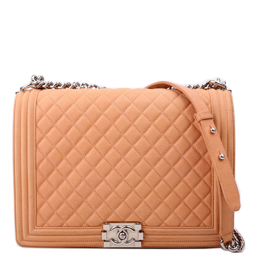 Boy Flap Large Caviar 16-20M Peach