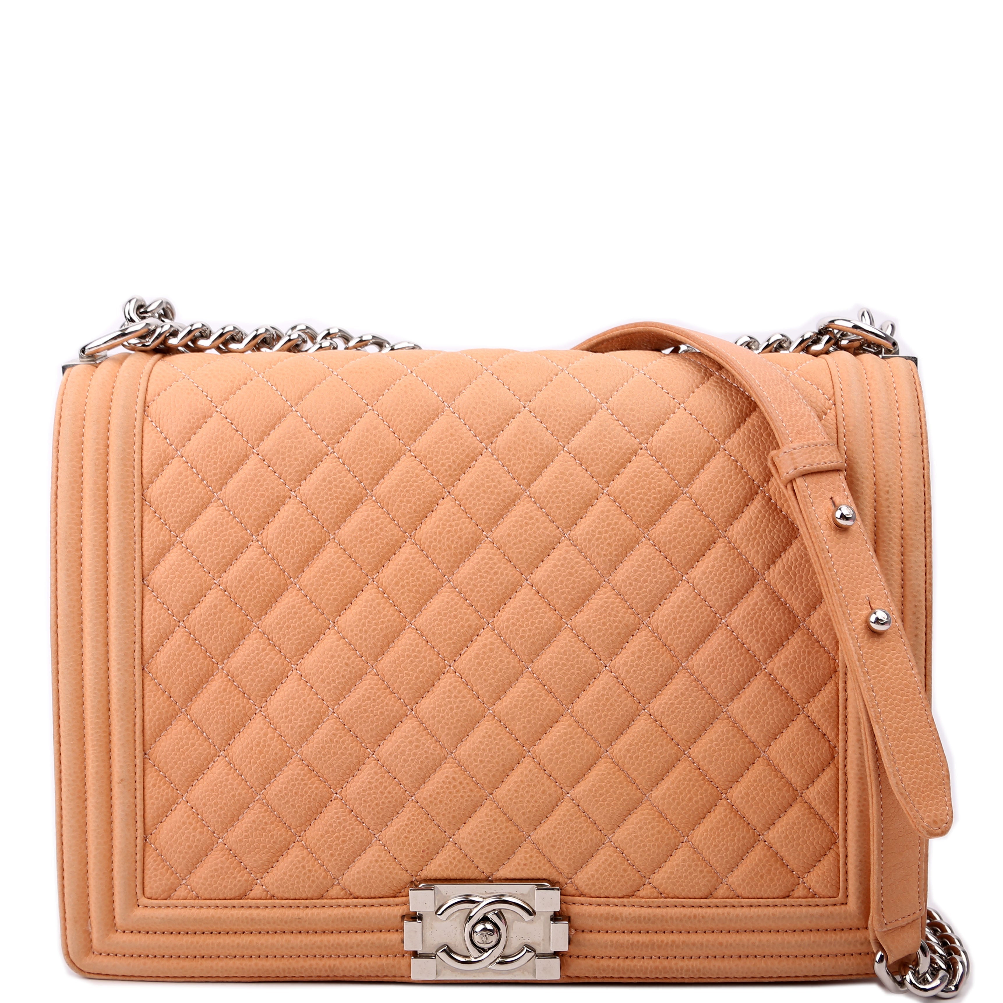 Boy Flap Large Caviar 16-20M Peach