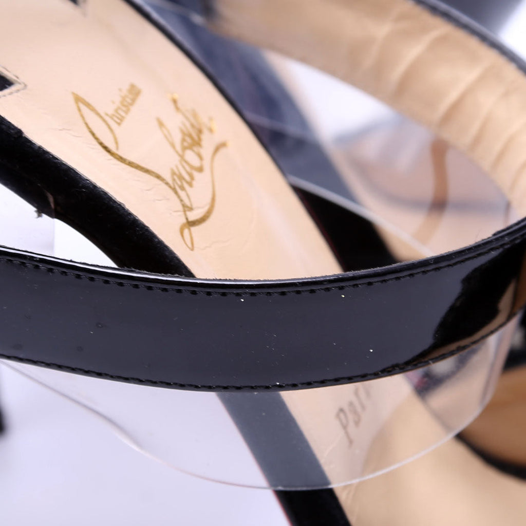 Just On 120MM Size 40.5 Black/Champagne