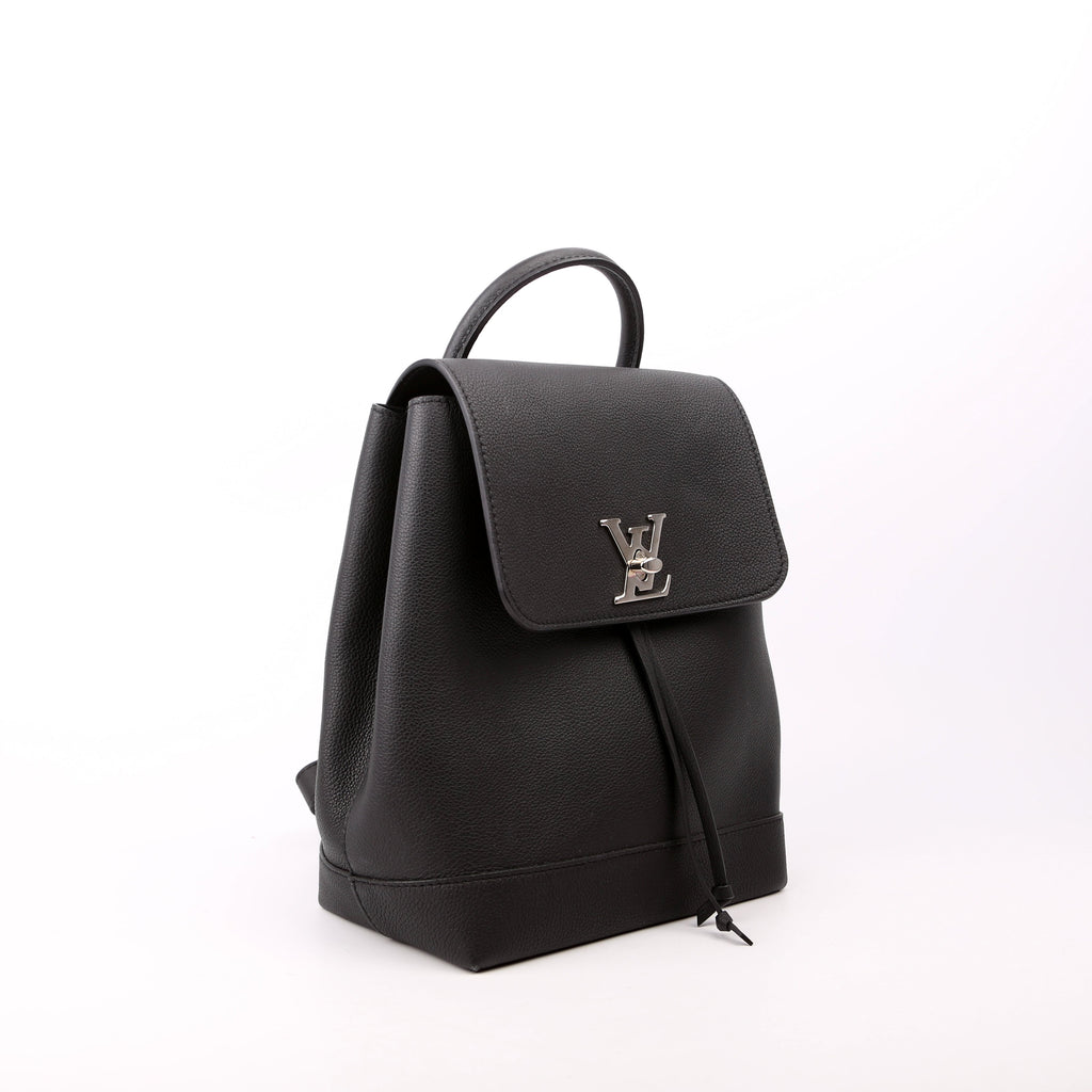 Lockme Backpack Calfskin Black