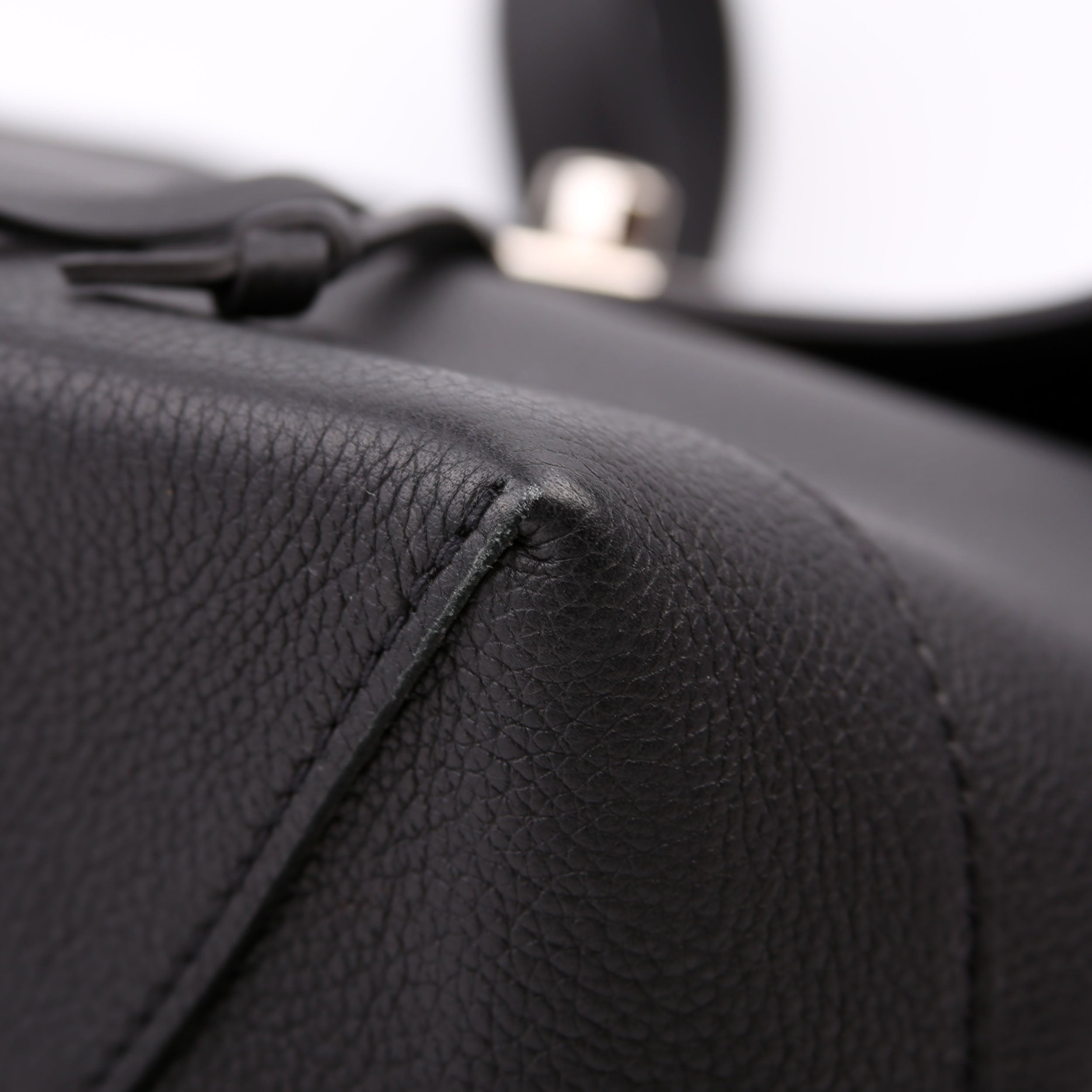 Lockme Backpack Calfskin Black