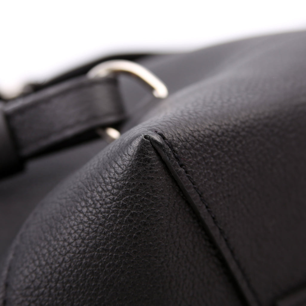 Lockme Backpack Calfskin Black