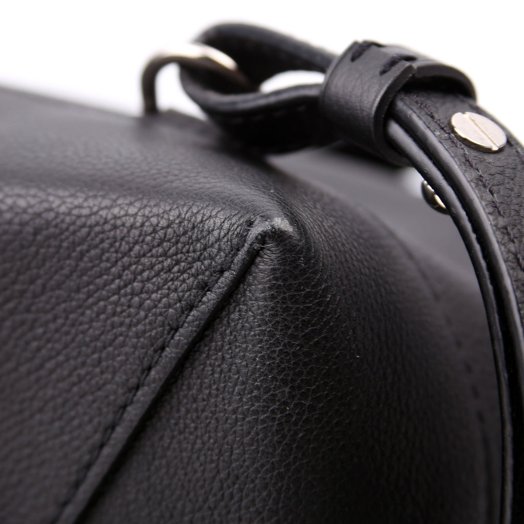 Lockme Backpack Calfskin Black