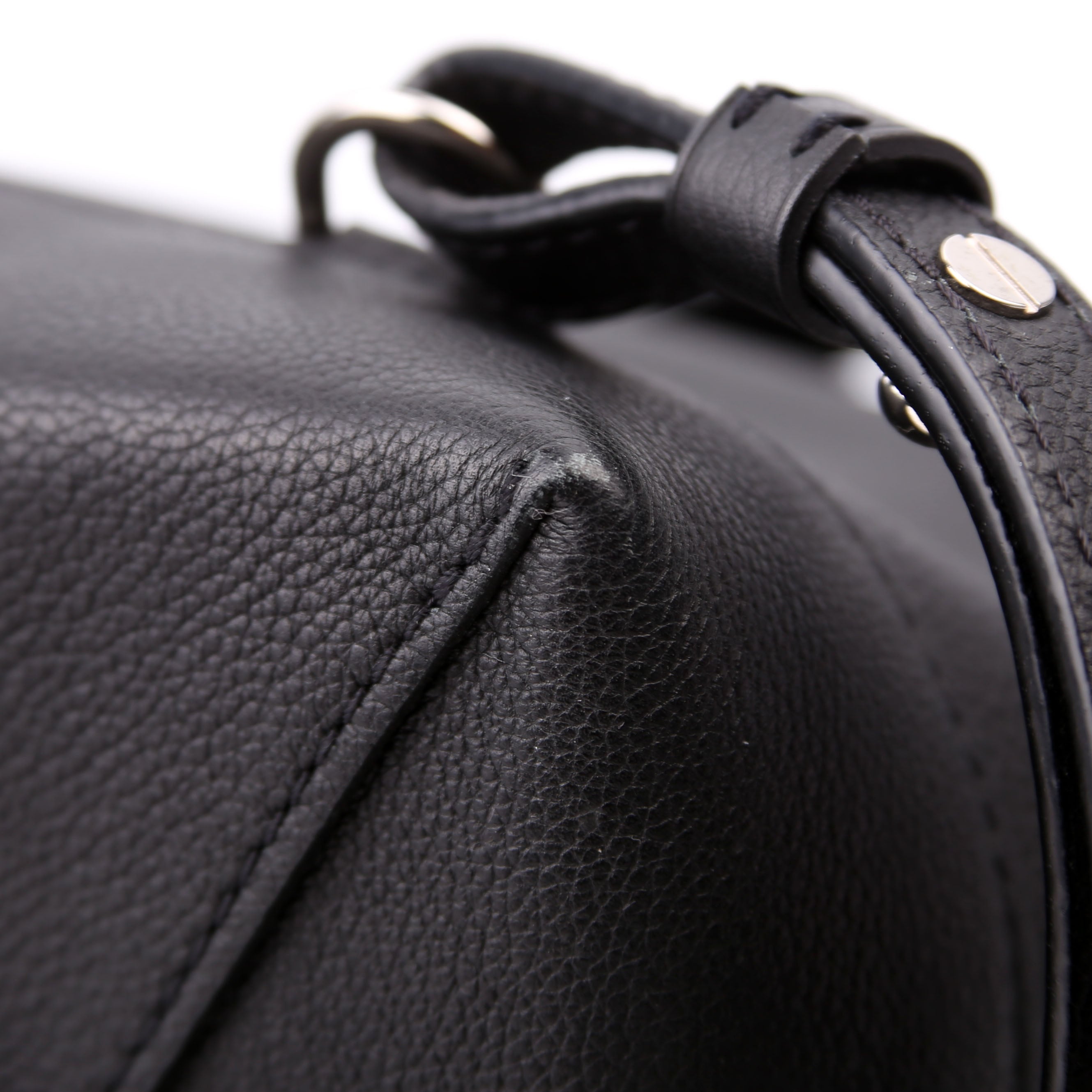 Lockme Backpack Calfskin Black