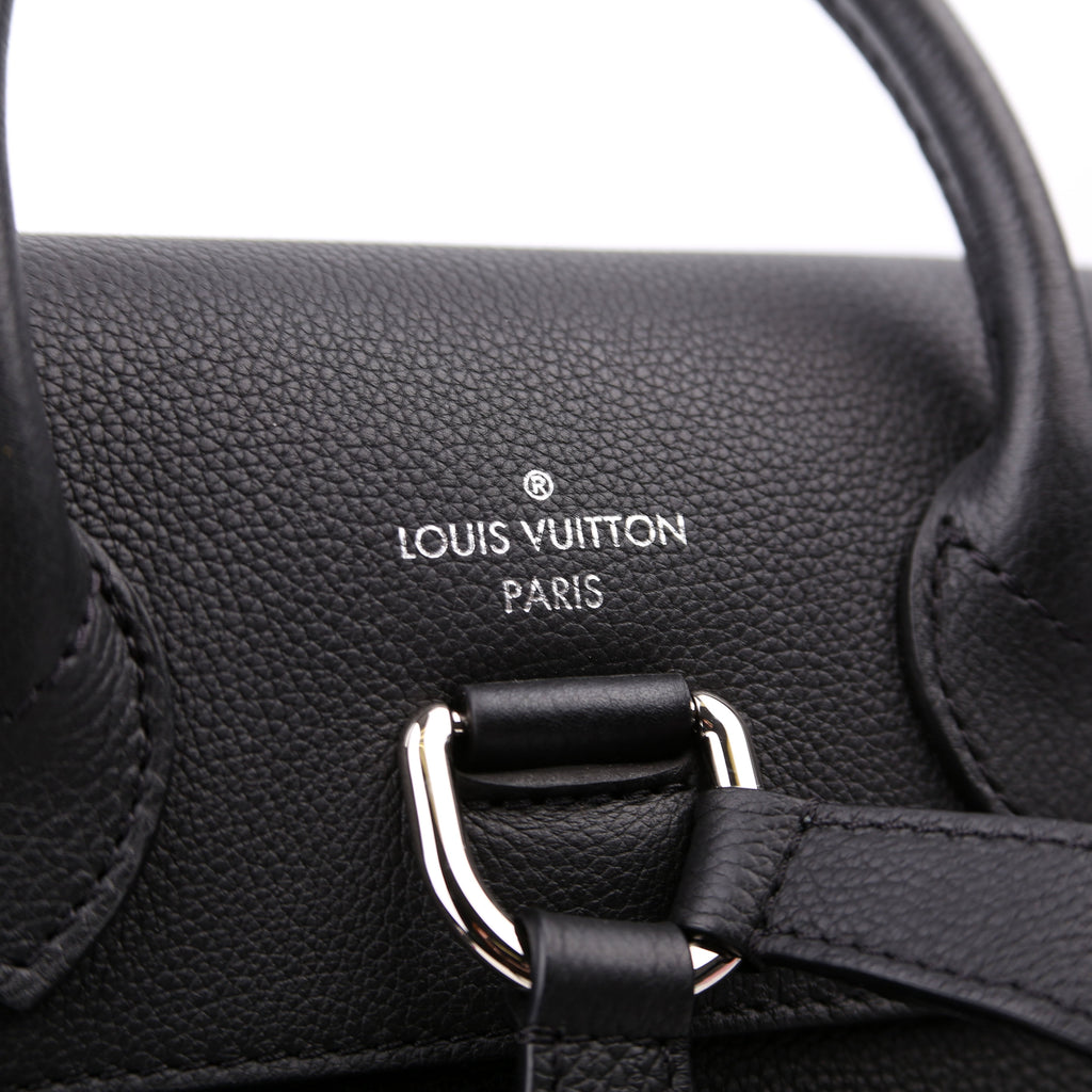 Lockme Backpack Calfskin Black