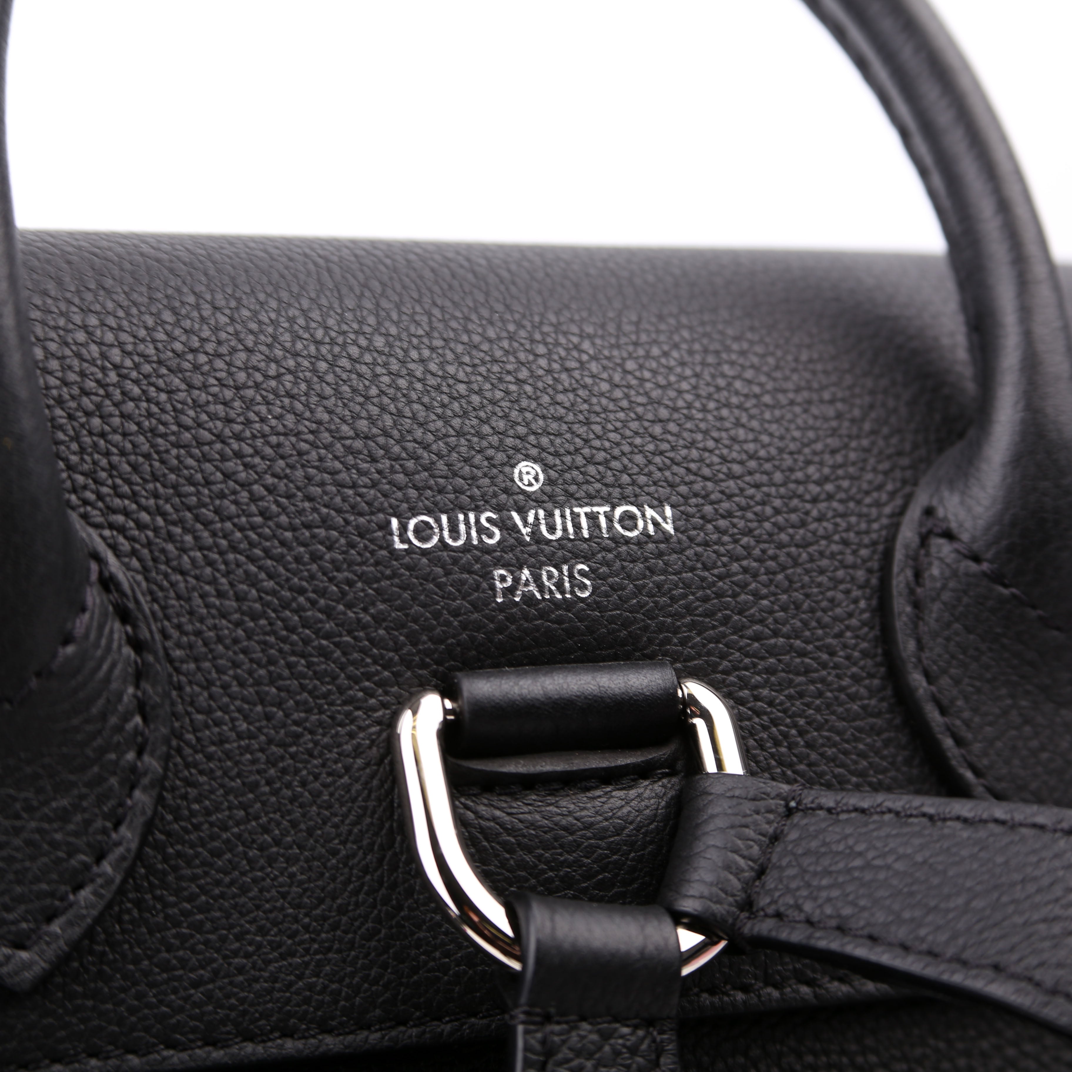Lockme Backpack Calfskin Black