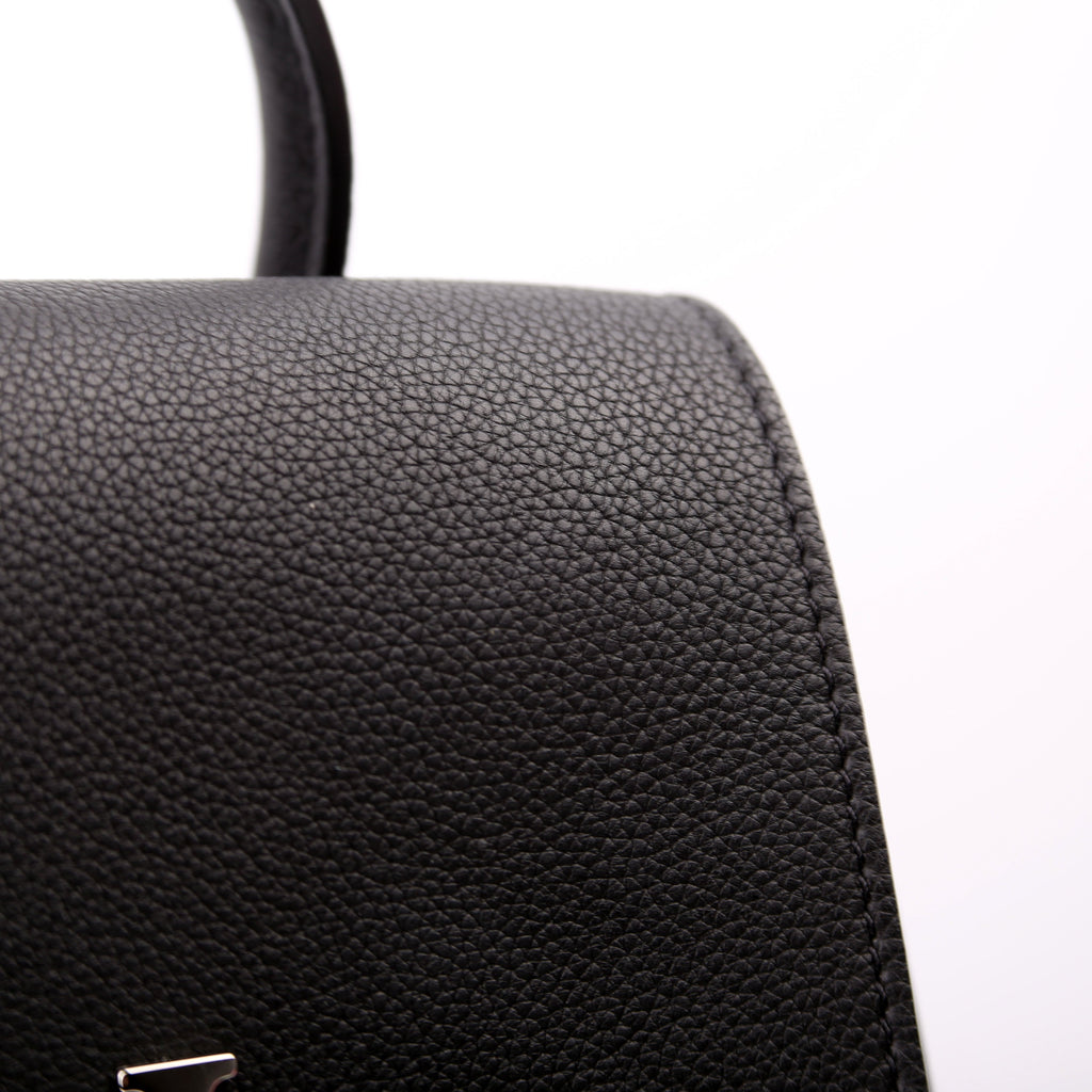 Lockme Backpack Calfskin Black