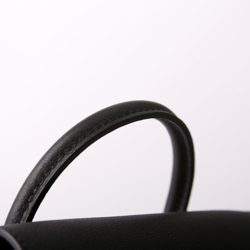 Lockme Backpack Calfskin Black