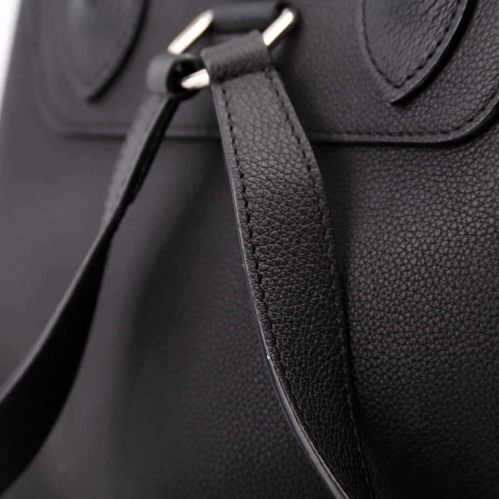 Lockme Backpack Calfskin Black