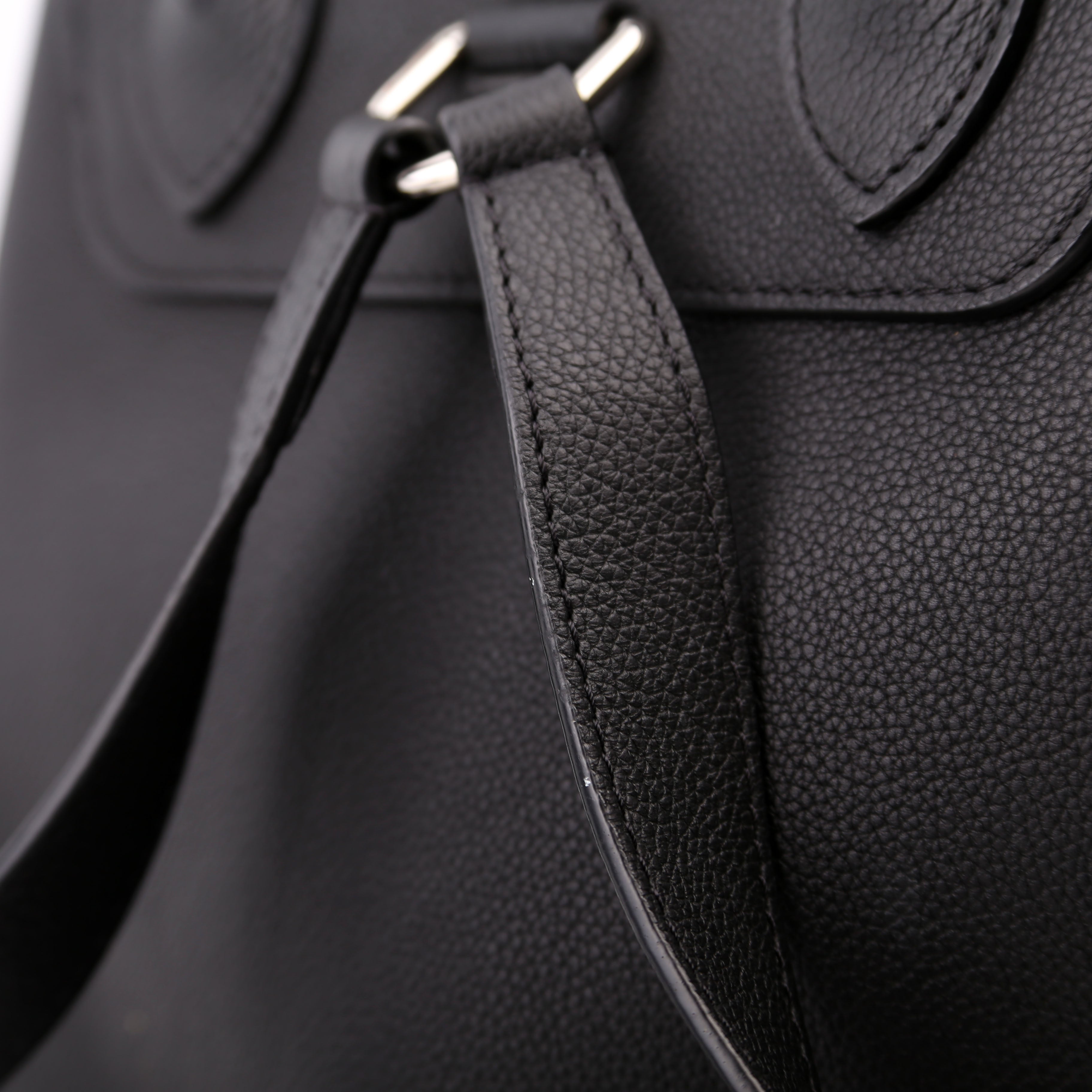 Lockme Backpack Calfskin Black